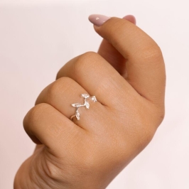 ANEL P925 RAMO ZIRCONIA CRISTAL