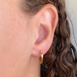 ARGOLA CLICK ESTILO LOSANGO 15MM