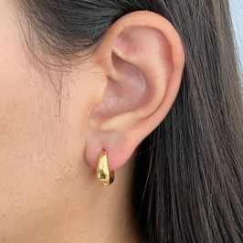 ARGOLA CLICK REDONDA MEIA GROSSA M 14MM LISA