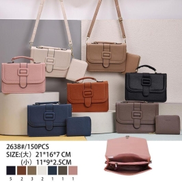 BOLSA PEQUENA QUADRADA DETALHE DE FIVELA COM CARTEIRA