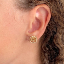 BRINCO PEQUENO CRAVEJADO ÁRVORE DA VIDA