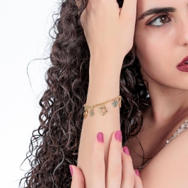 PULSEIRA CORAÇÕES LISO DUPLOS