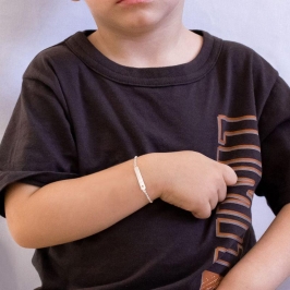 PULSEIRA P925 INFANTIL CHAPINHA CORAÇÃO VAZADO