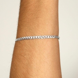 PULSEIRA P925 MASCULINA GRUMET 1X1 4,2MM