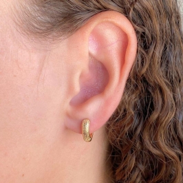 ARGOLA CLICK ESTILO V FOSCA 12MM