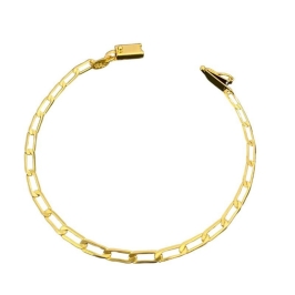 PULSEIRA MASCULINA GRUMET ALONGADA 1X1 3MM