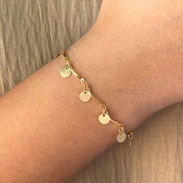 PULSEIRA PALITO COM PINDURICALHO DE CHAPA REDONDA