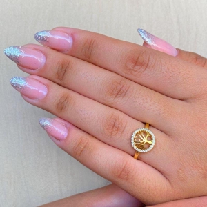 ANEL ARVORE DA VIDA CRAVEJADO