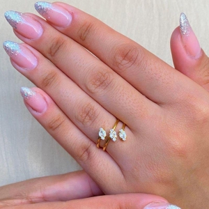 ANEL ASPIRAL REGULAVEL 3 NAVETES ESTILO GOTA