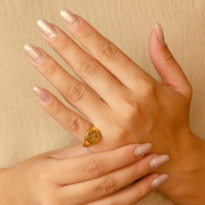 ANEL FALANGE CRUZ VAZADA DEDINHO