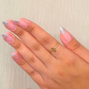 ANEL MENININHO 1 PEDRAS CRISTAL