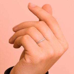 ANEL P925 APARADOR COM ZIRCONIA