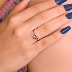 ANEL P925 CHUVEIRO ZIRCONIA COLORIDA