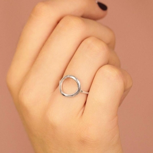 ANEL P925 CIRCULO VAZADO
