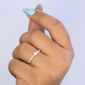 ANEL P925 PONTO DE LUZ GOTA CRISTAL