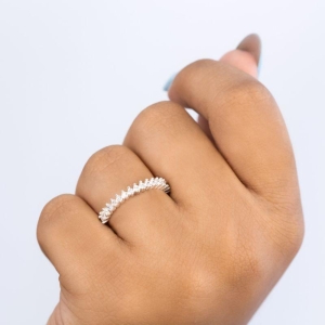 ANEL P925 ZIRCÔNIA CRISTAL