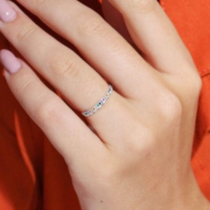 ANEL P925 ZIRCONIAS COLORIDAS FINA COM DETALHES