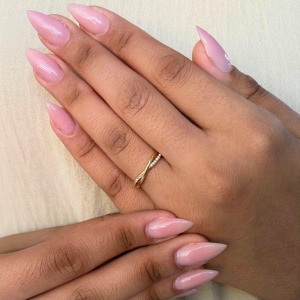 ANEL TRANÇADO CRAVEJADO