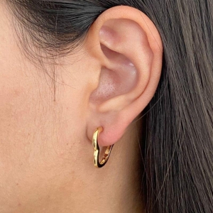 ARGOLA CLICK CORAÇÃO VAZADO G FIO EMBAOLADO 18,6 X 20MM