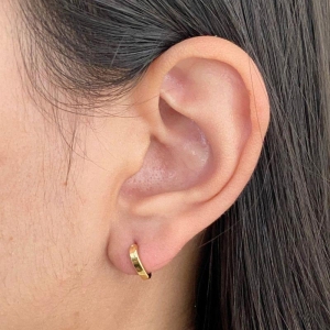 ARGOLA CLICK LISA FORMATO V FIO QUADRADO 9MM