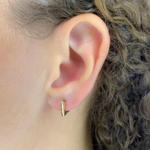 ARGOLA CLICK QUADRADA LISA 9,7MM