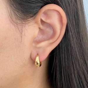 ARGOLA CLICK REDONDA MEIA GROSSA M 14MM LISA