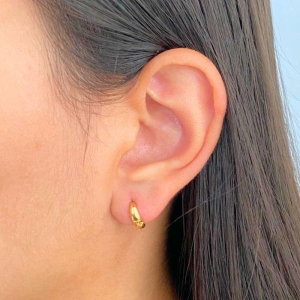 ARGOLA CLICK REDONDA MEIA GROSSA PP 8X9MM LISA