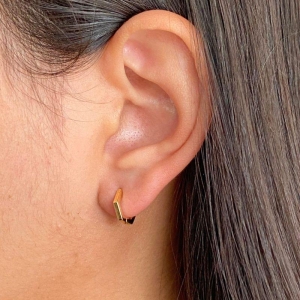 ARGOLA HEXÁGANO LISA 10MM