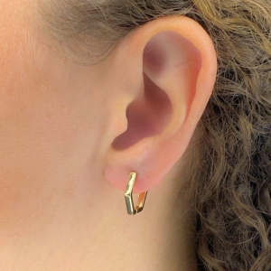 ARGOLA HEXÁGANO LISA 14MM