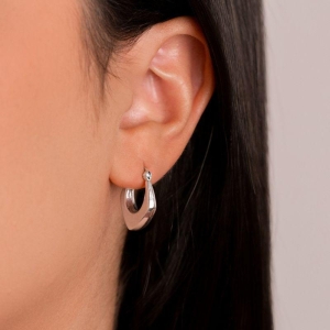 ARGOLA P925 MEDIA LOSANGO ELETROFORMAÇÃO 19MM