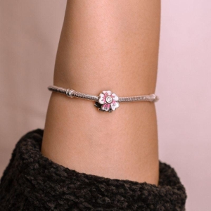 BERLOQUE P925 FLOR RESINA ROSA