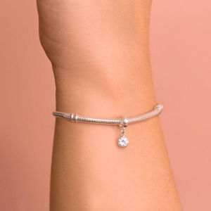 BERLOQUE P925 PONTO DE LUZ REDONDO CRISTAL 5MM