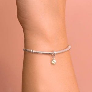 BERLOQUE P925 PONTO DE LUZ REDONDO LARANJA CLARO