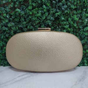 BOLSA CLUTCH OVAL LISA PUXADOR RETANGULAR