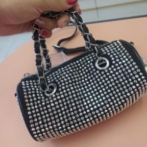 BOLSA HORIZONTAL GLITER GROSSO