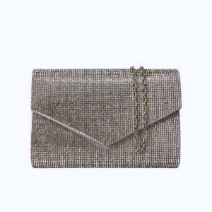 BOLSA PEQUENA BRILHO FORMATO DE ENVELPE