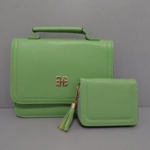 BOLSA PEQUENA FECHO 2E AO CONTRARIO COM CARTEIRA