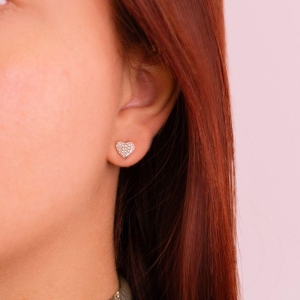 BRINCO PEQUENO P925 CORAÇAO ZIRCONIA 7MM