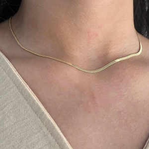 CHOKER FITA LISA 2MM