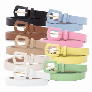 CINTO COURINO FIVELA EM FORMA DE PENTÁGONO CORREIA MÉDIA