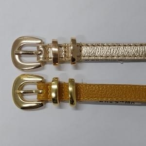 CINTO COURO FINO FIVELA 2 FECHOS