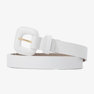 CINTO FIVELA QUADRADA PEQUENA 1 TRAVA CORREIA MÉDIA