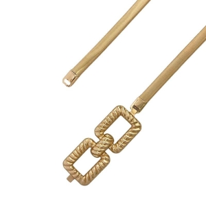 CINTO MOLA FIVELA DE METAL INFINITO QUADRADO