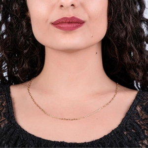 GARGANTILHA UNISSEX CARTIE LISA 2MM