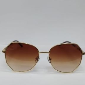 ÓCULOS HEXAGONAL DETALHE PERNA EM LISTRA