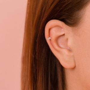 PIERCING P925 FAKE DOIS FIOS ZIRCONIA