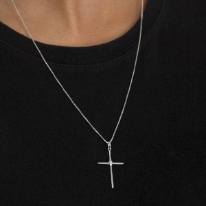 PINGENTE PRATA 925 CRUZ