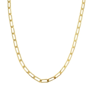 CORRENTE MASCULINA GRUMET LONGA 1X1 3MM FECHO GAVETA