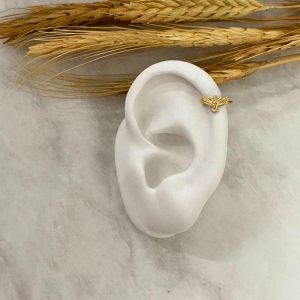 PIERCING FAKE COM DIVINO ESPIRITO SANTO LISO 11MM