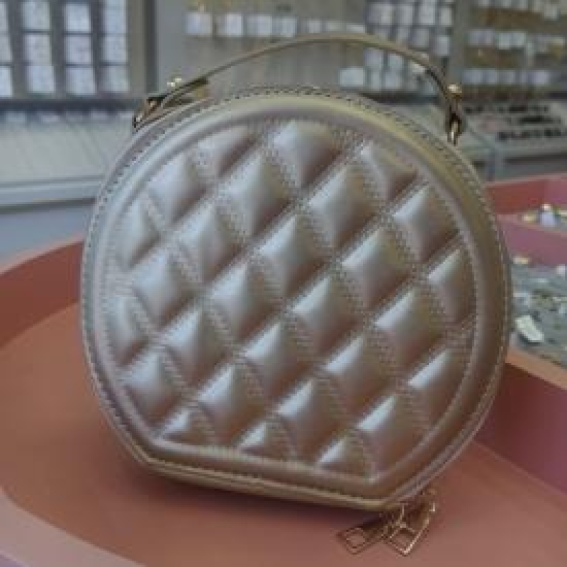 BOLSA PEQUENA REDONDA METALIZADA